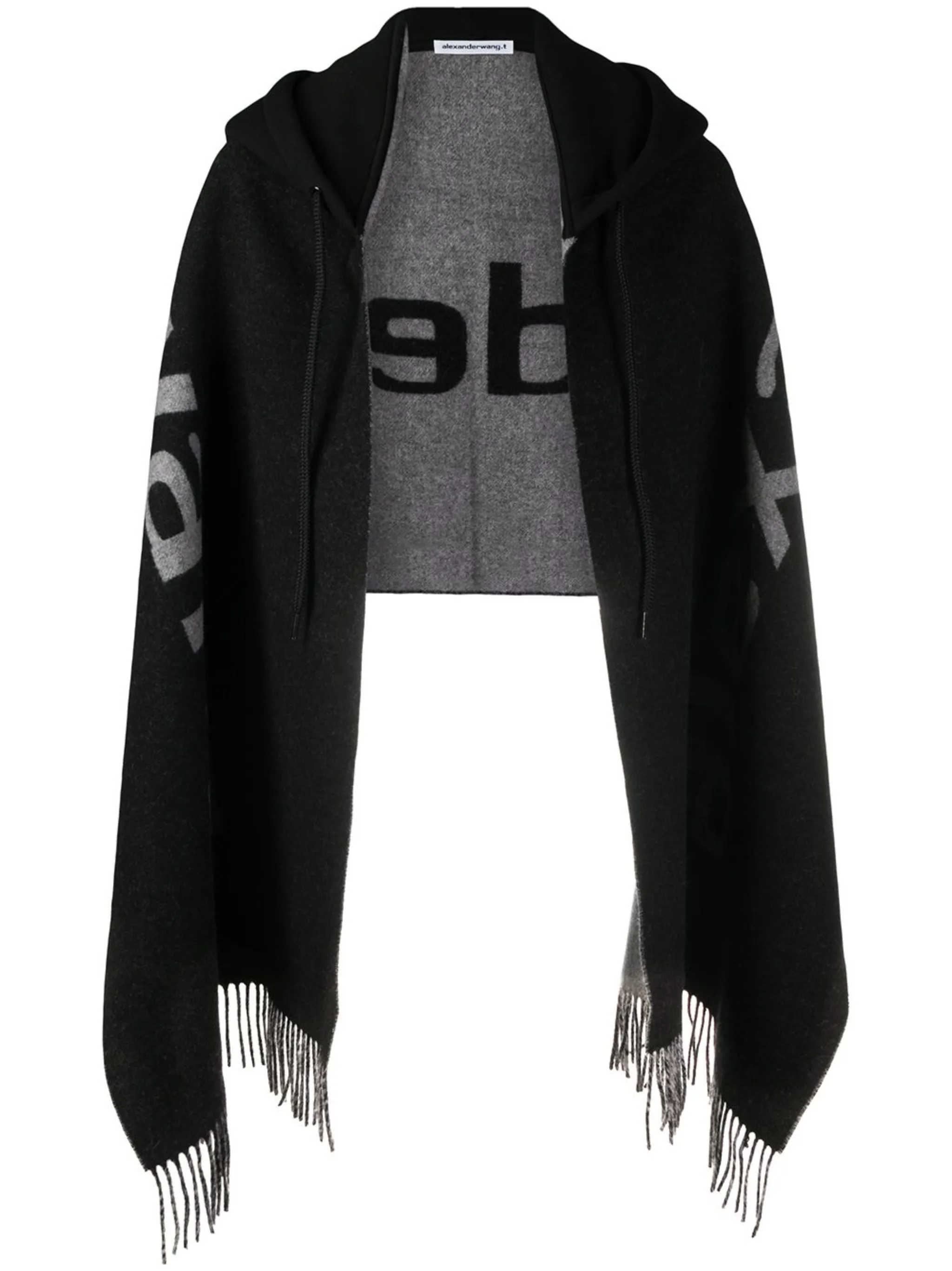 Alexander Wang logo-print oversized scarf | Eraldo.com US