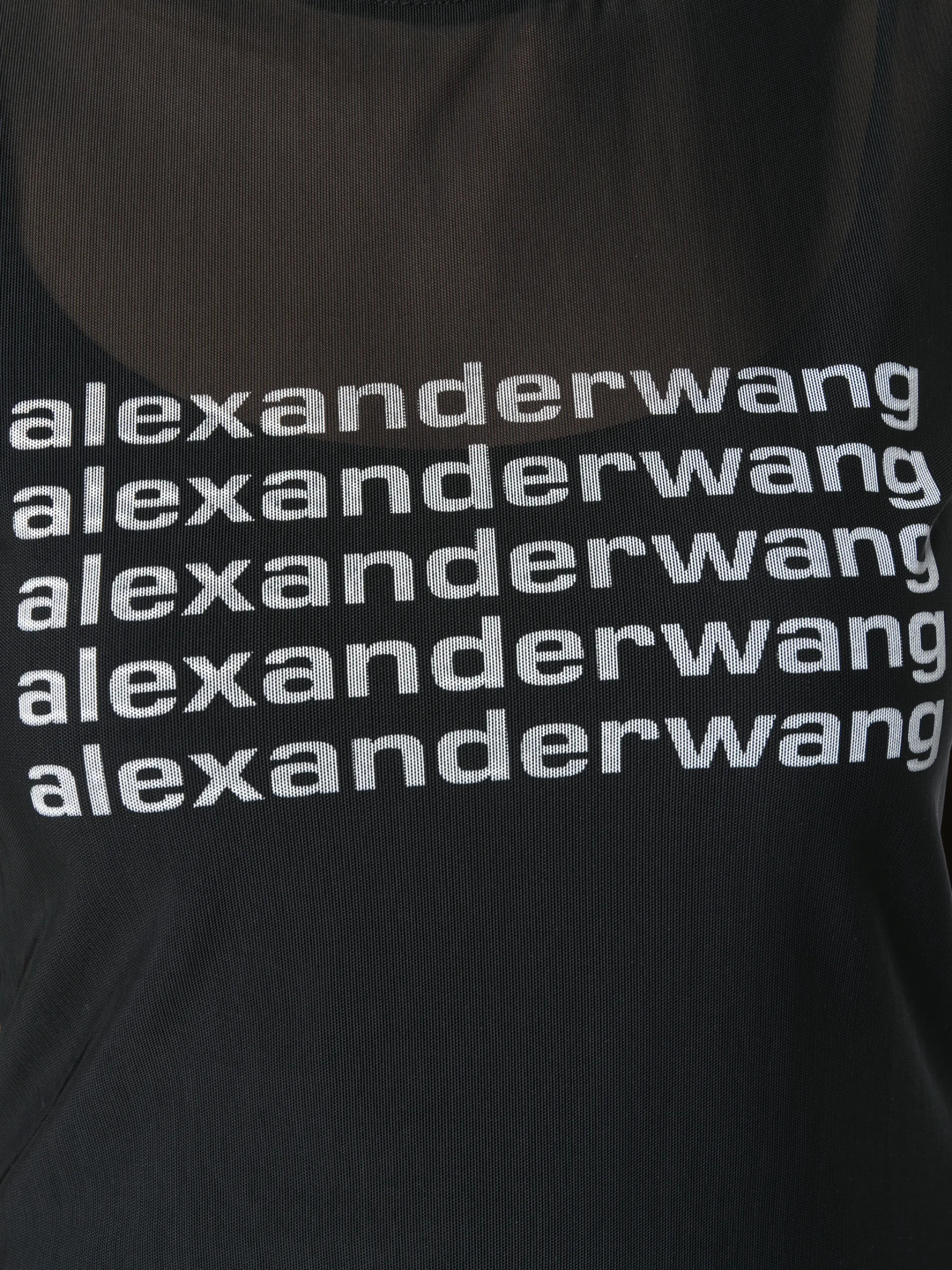 ALEXANDER WANG - Embossed logo t-shirt | Leam Roma - Luxury