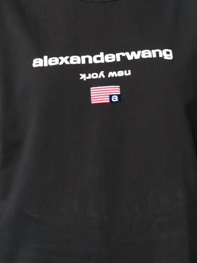 alexander wang flag t shirt