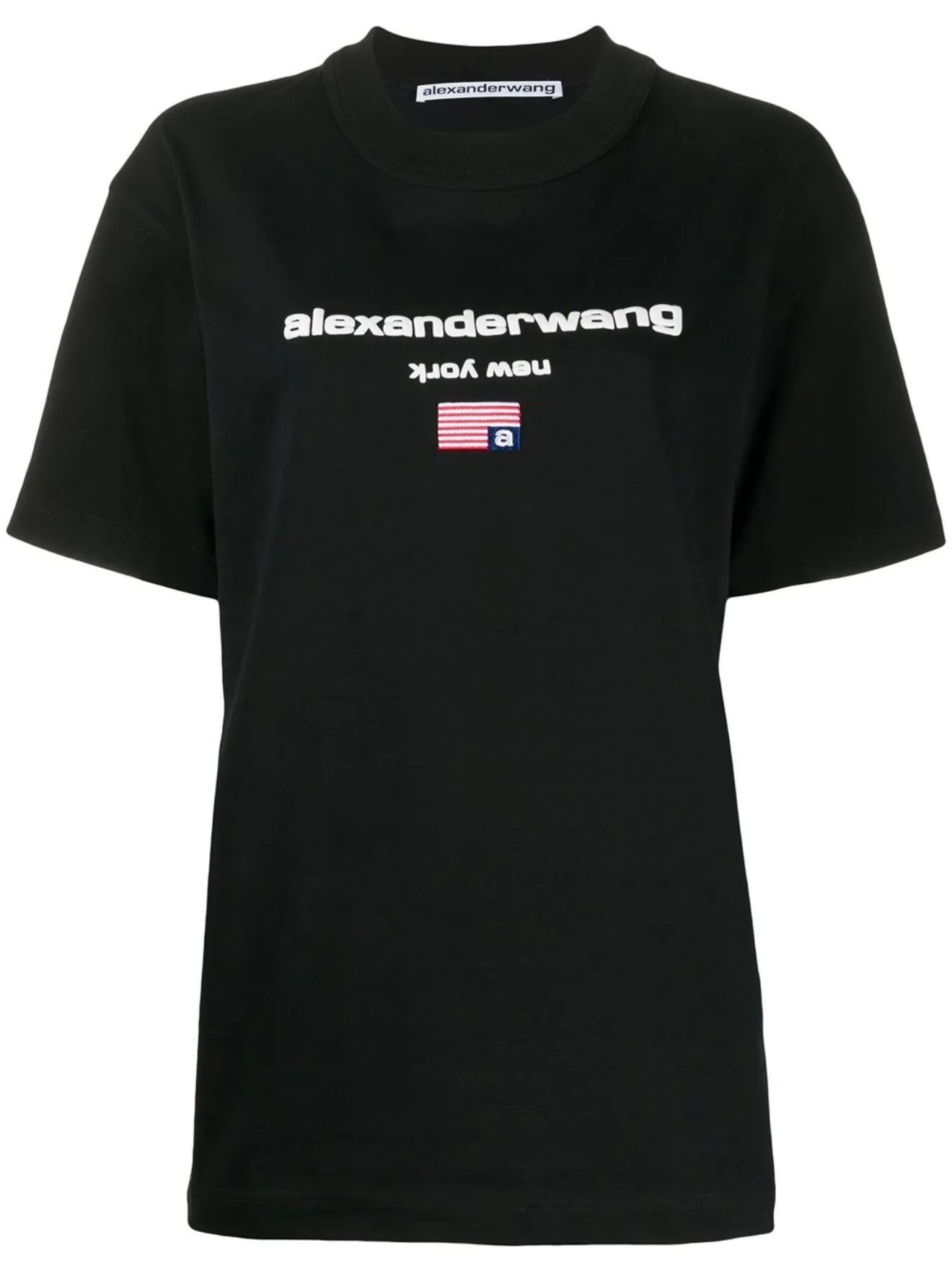 alexander wang flag t shirt