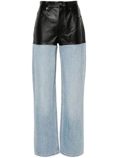 panelled straight-leg jeans | Alexander Wang | Eraldo.com