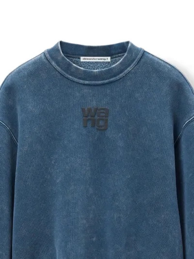 Alexander Wang Puff logo applique sweatshirt Eraldo DE