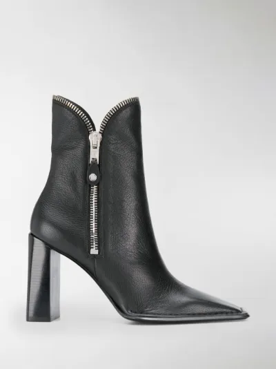 Alexander Wang Stivaletti con zip nero | MODES