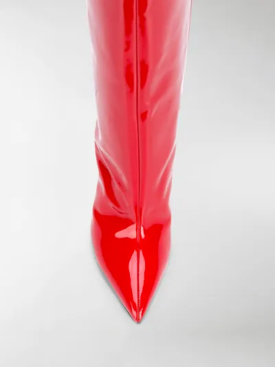 alexandre vauthier red boots