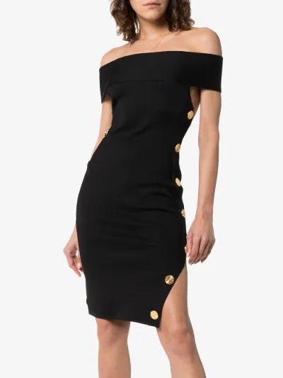 side cut out midi dress