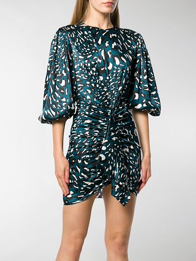 alexandre vauthier leopard dress