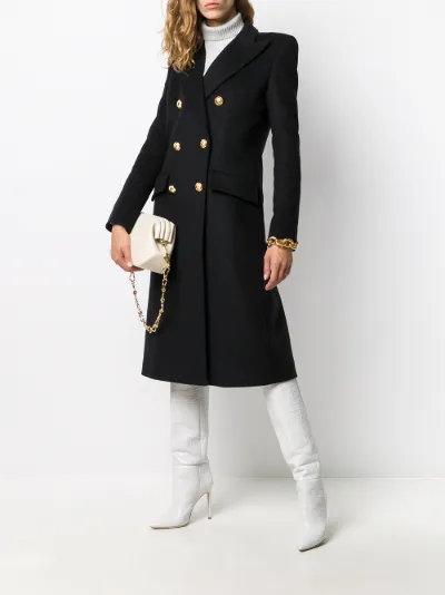 long fitted coat