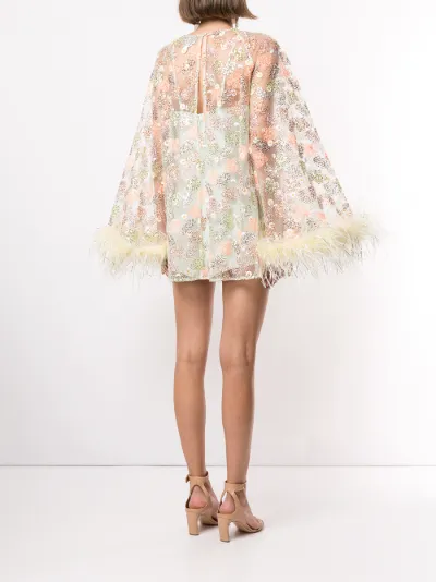alice mccall feather dress