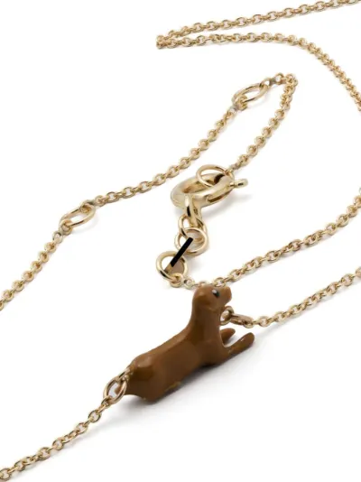 【送料 関税込】ALIITA Perrito Pelota 9kt ゴールド ネックレス Aliita 9kt yellow gold Perrito Pelota pendant necklace