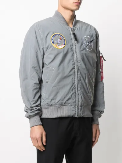 alpha industries reflective jacket