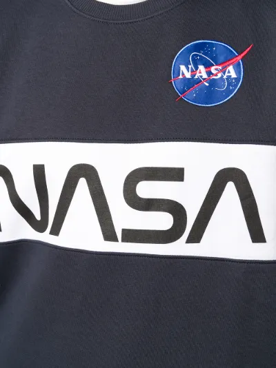 alpha industries x nasa sweatshirt