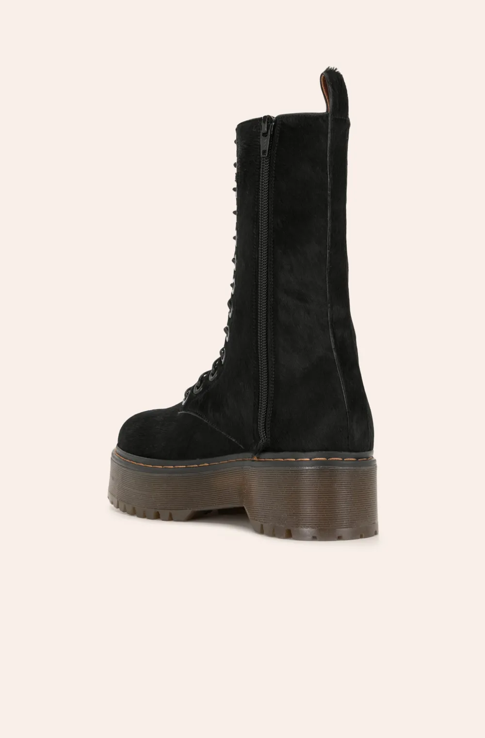 pony hair boots
