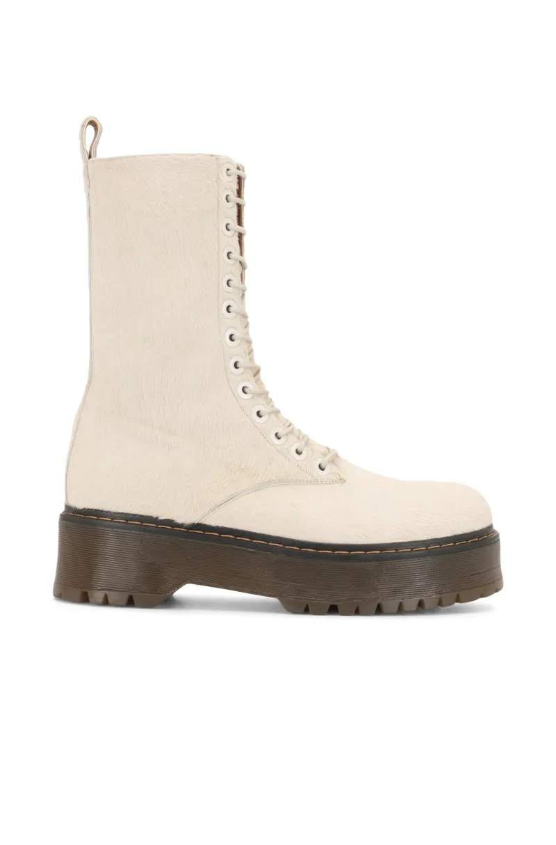 pony hair boots