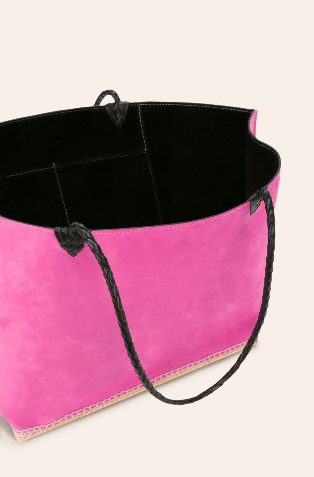 pink large handbag