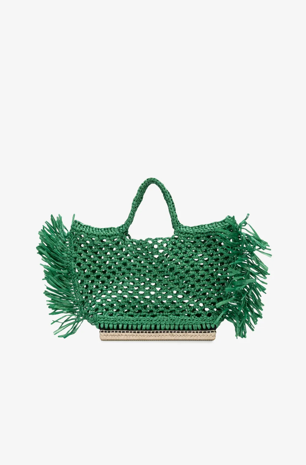 green raffia