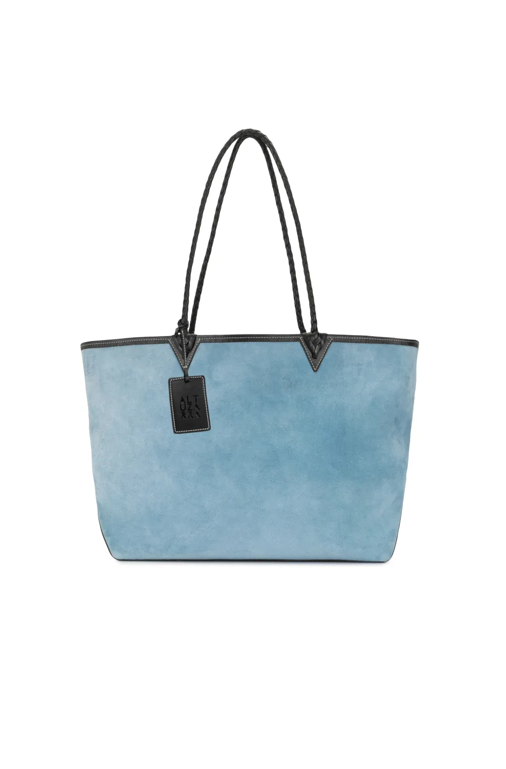 reversible leather tote