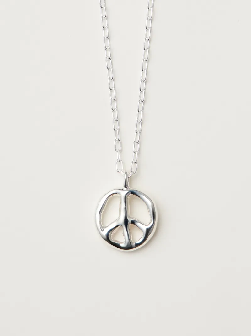 925 PEACE 吊坠项链