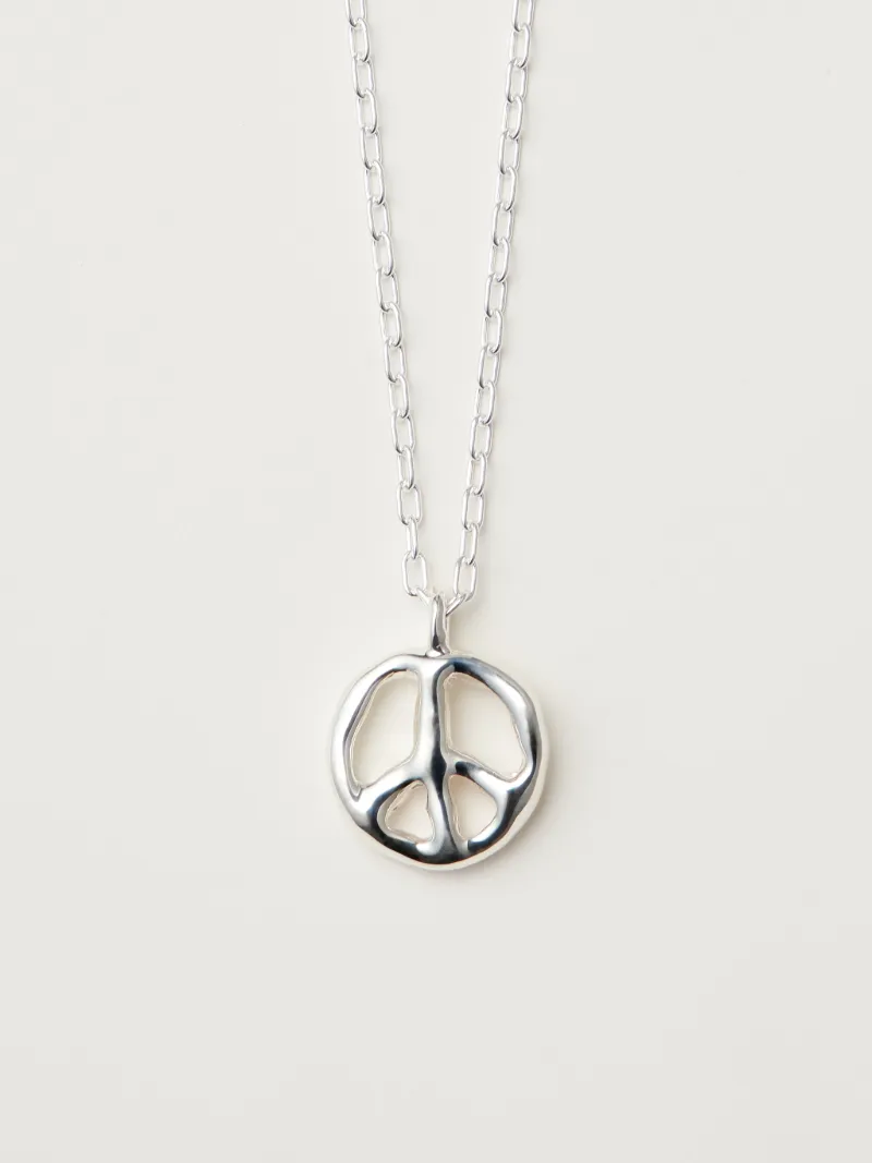 925 PEACE 吊坠项链