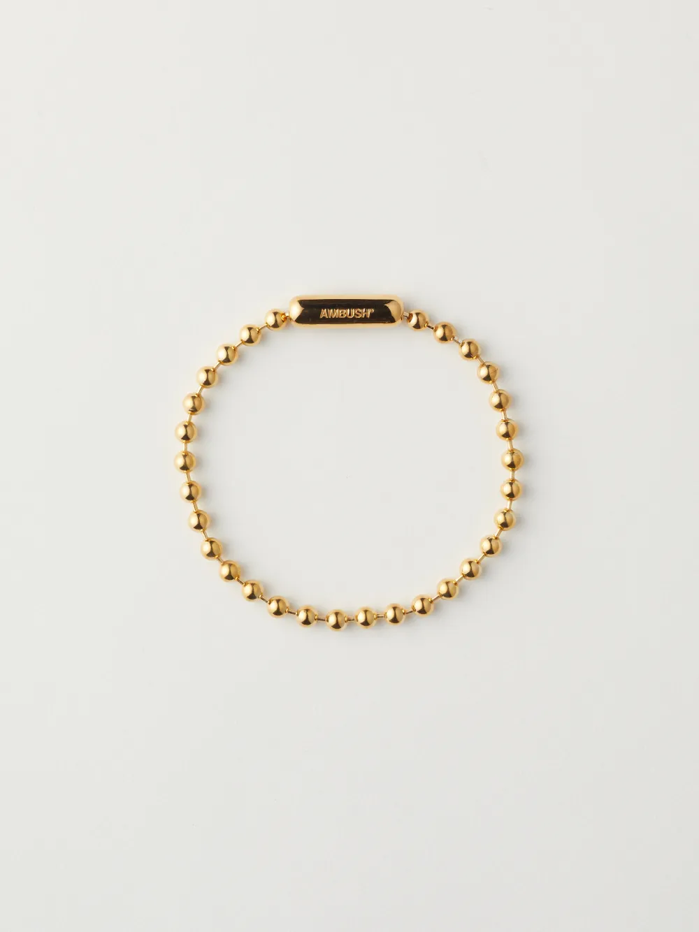 SMALL SQUARE CUT STONE RING | AMBUSH®