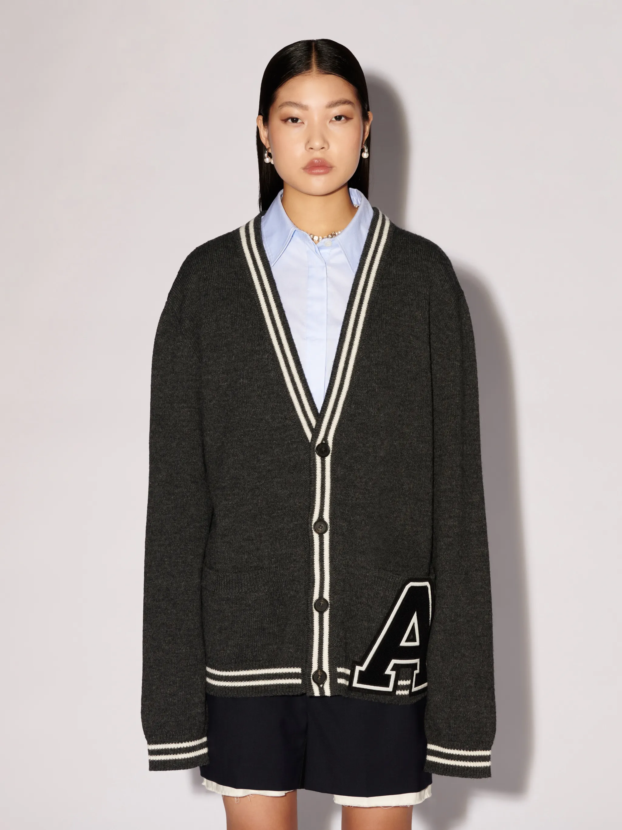 A Patch Knit Cardigan AMBUSH® Official