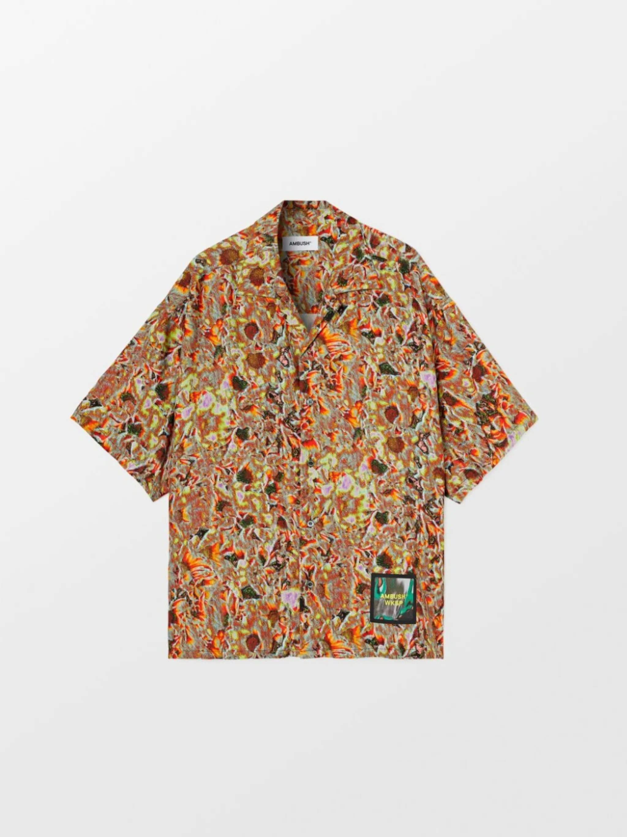 ABSTRACT-PRINT SHIRT