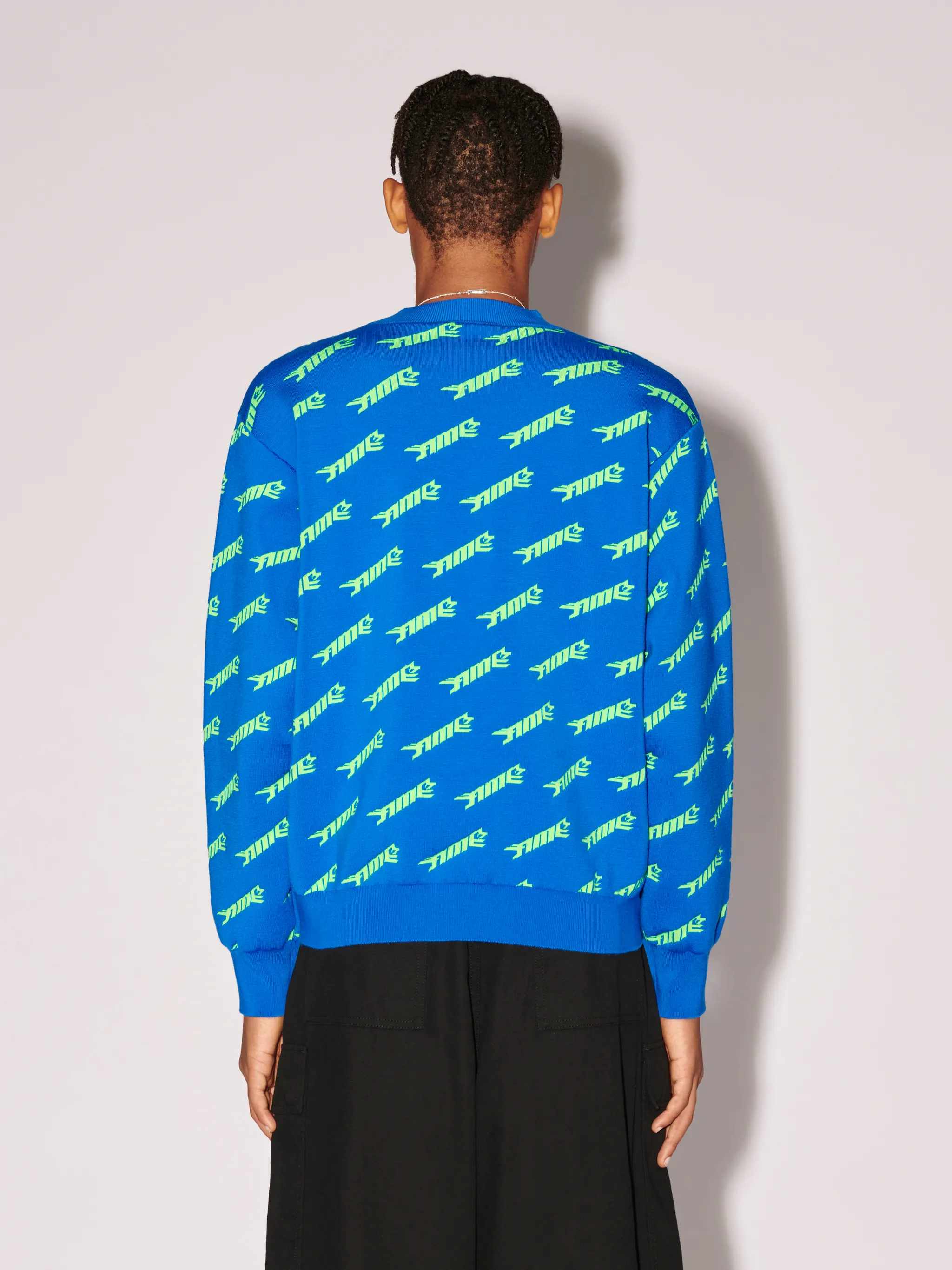 All Over Crewneck Sweater