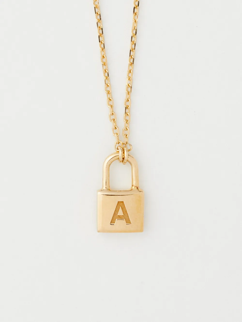 AMBUSH PETIT SERIES PADLOCK NECKLACE 