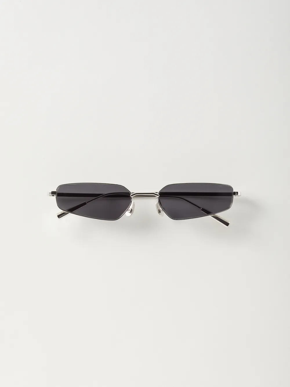 black rectangle frame tinted lens sunglasses