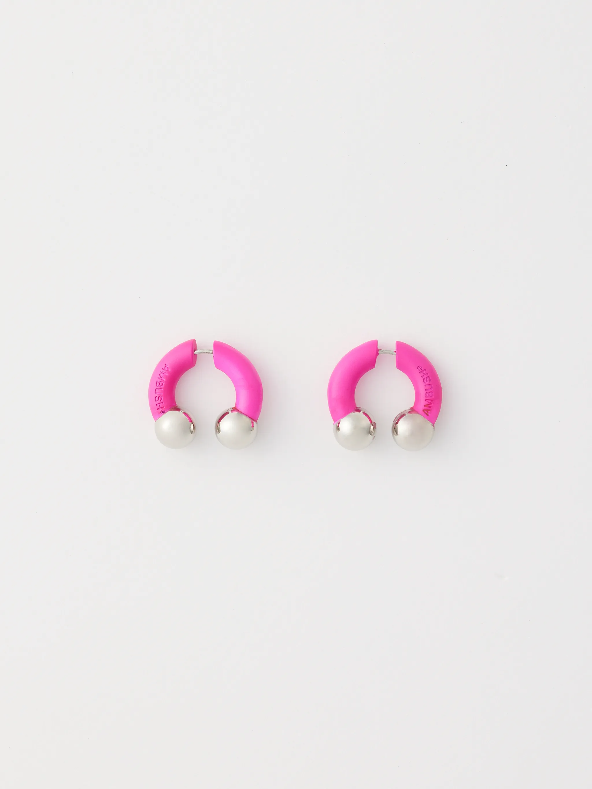 BARBELL EARRINGS (COLORED) AMBUSH® Official