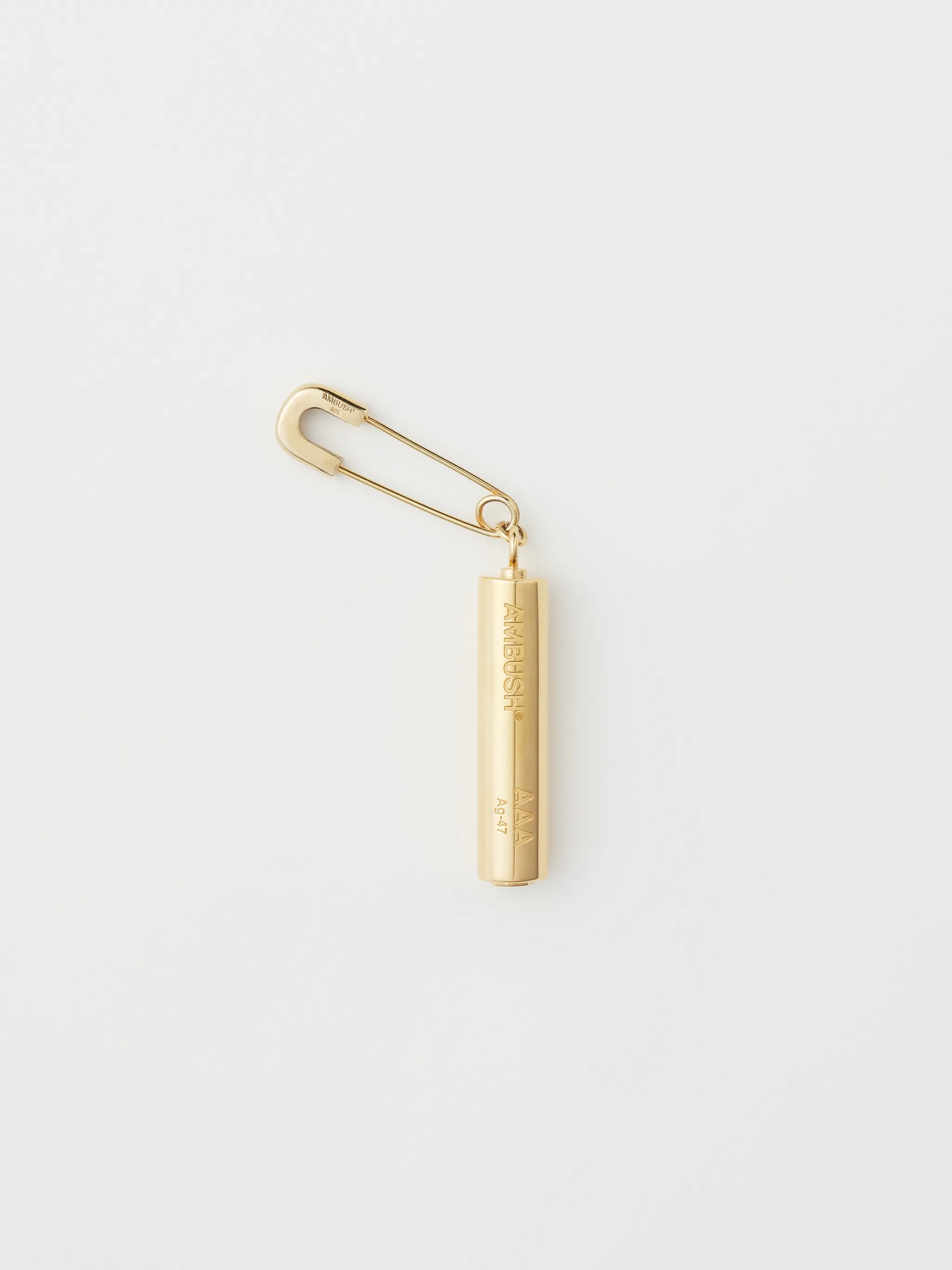 BATTERY CHARM EARRING 925