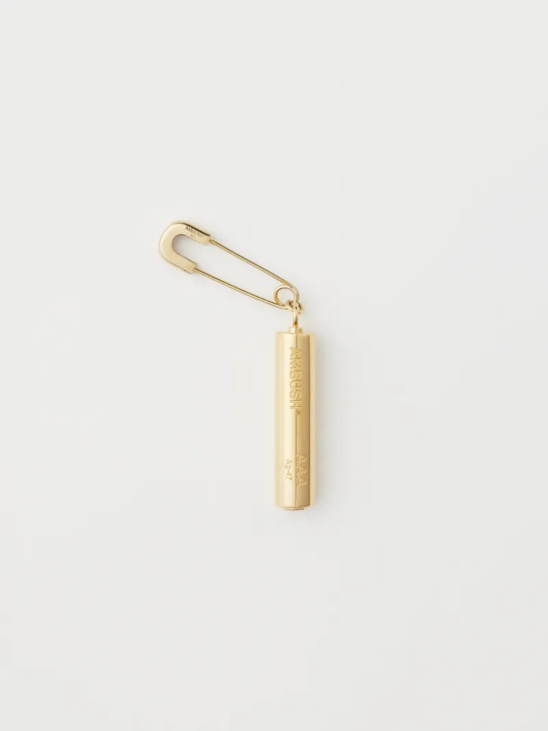 BATTERY CHARM EARRING 925