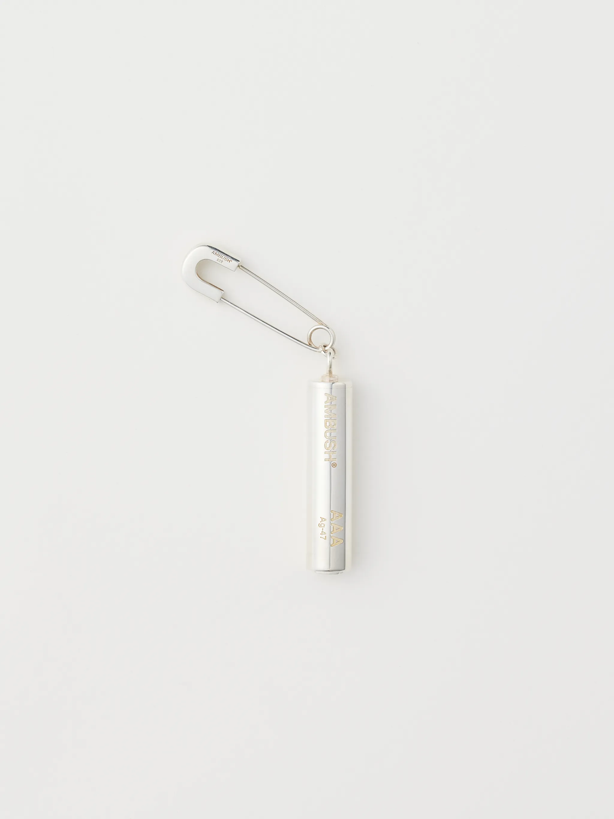 BATTERY CHARM EARRING 925