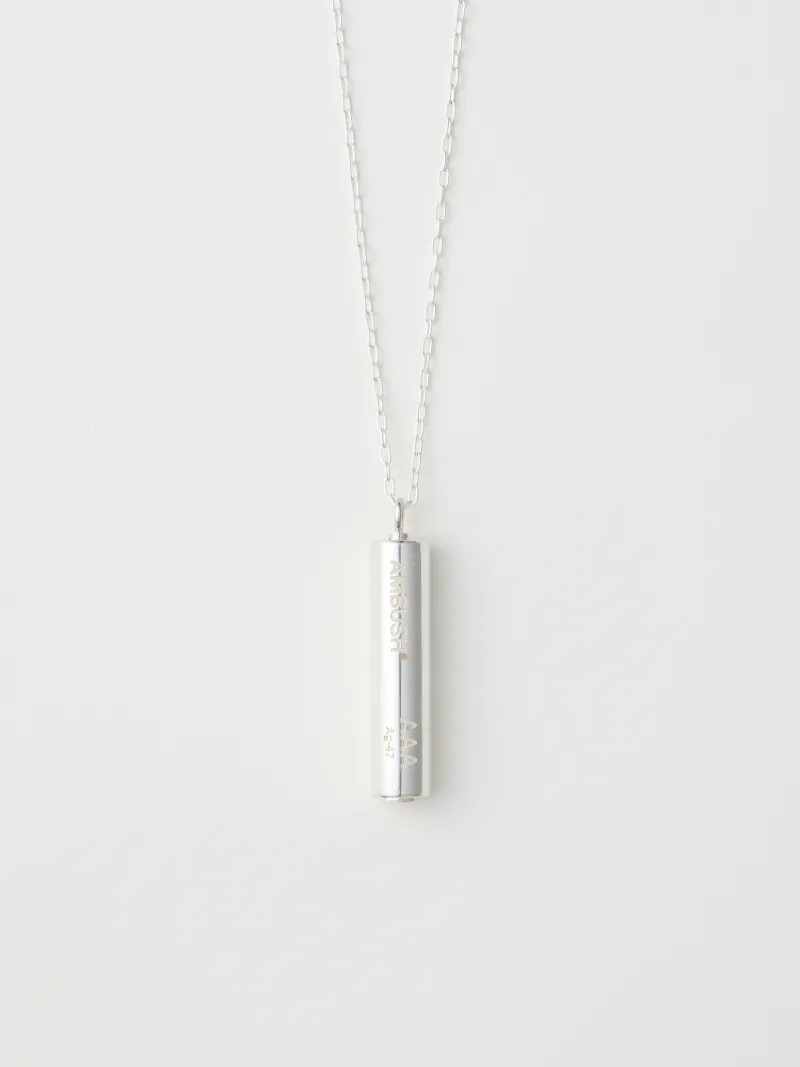 BATTERY CHARM NECKLACE 925