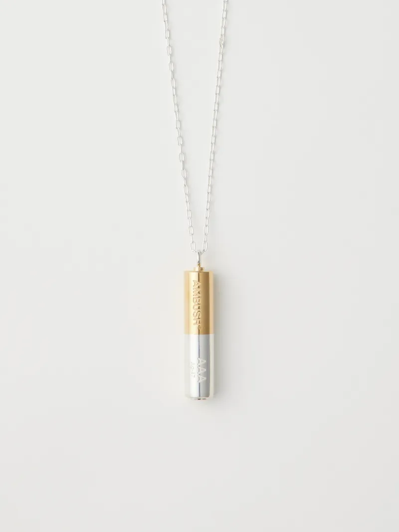 BATTERY CHARM NECKLACE 925