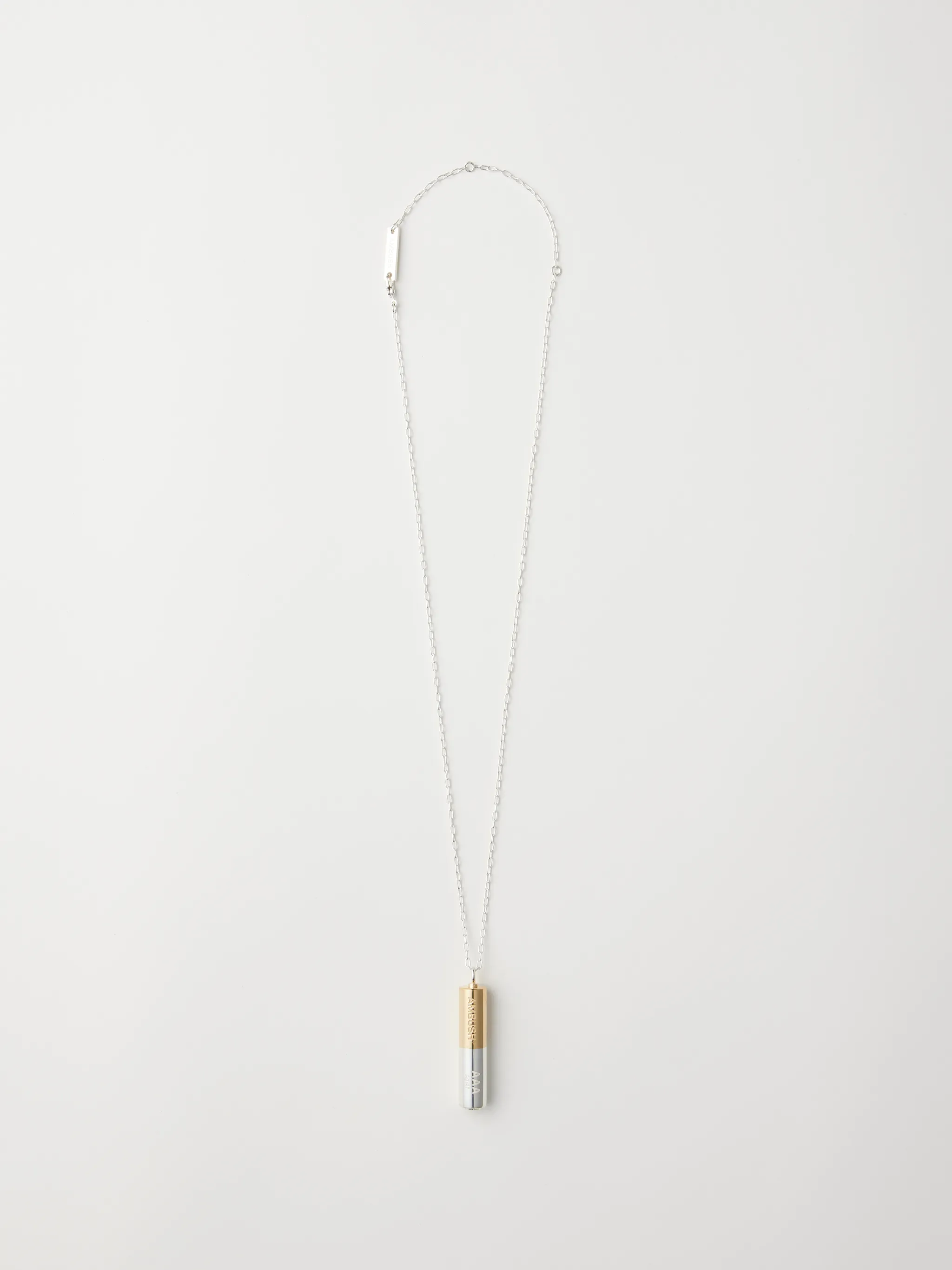 BATTERY CHARM NECKLACE 925
