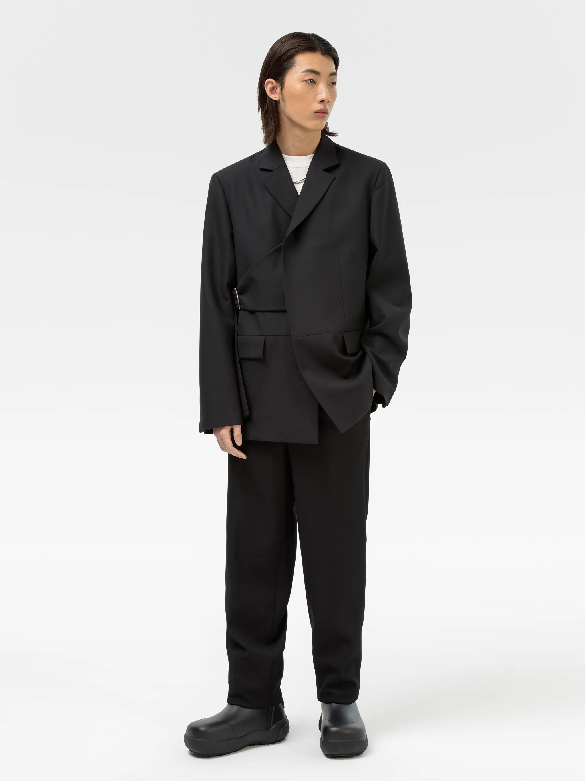 BELTED JACKET