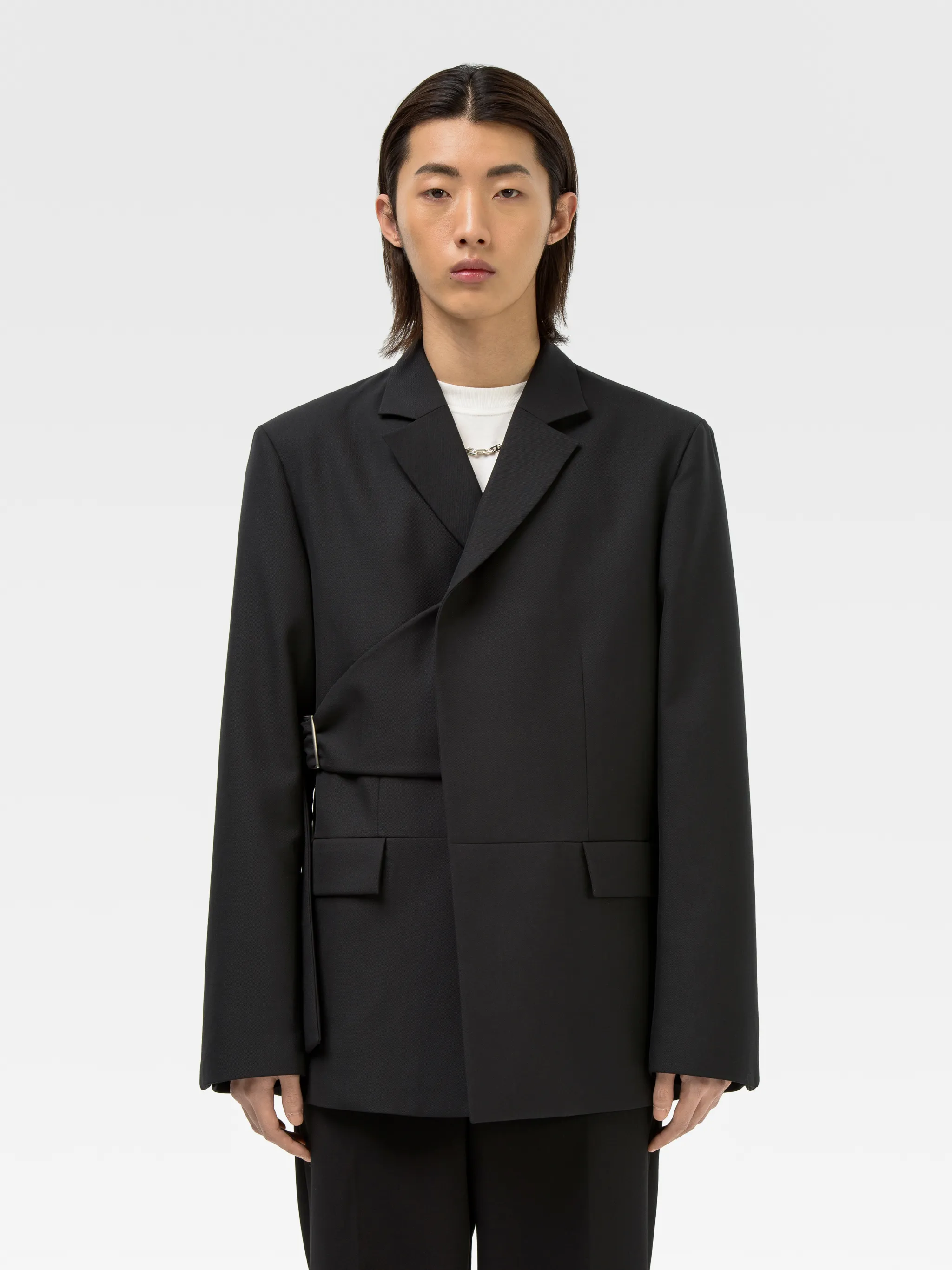 BELTED JACKET