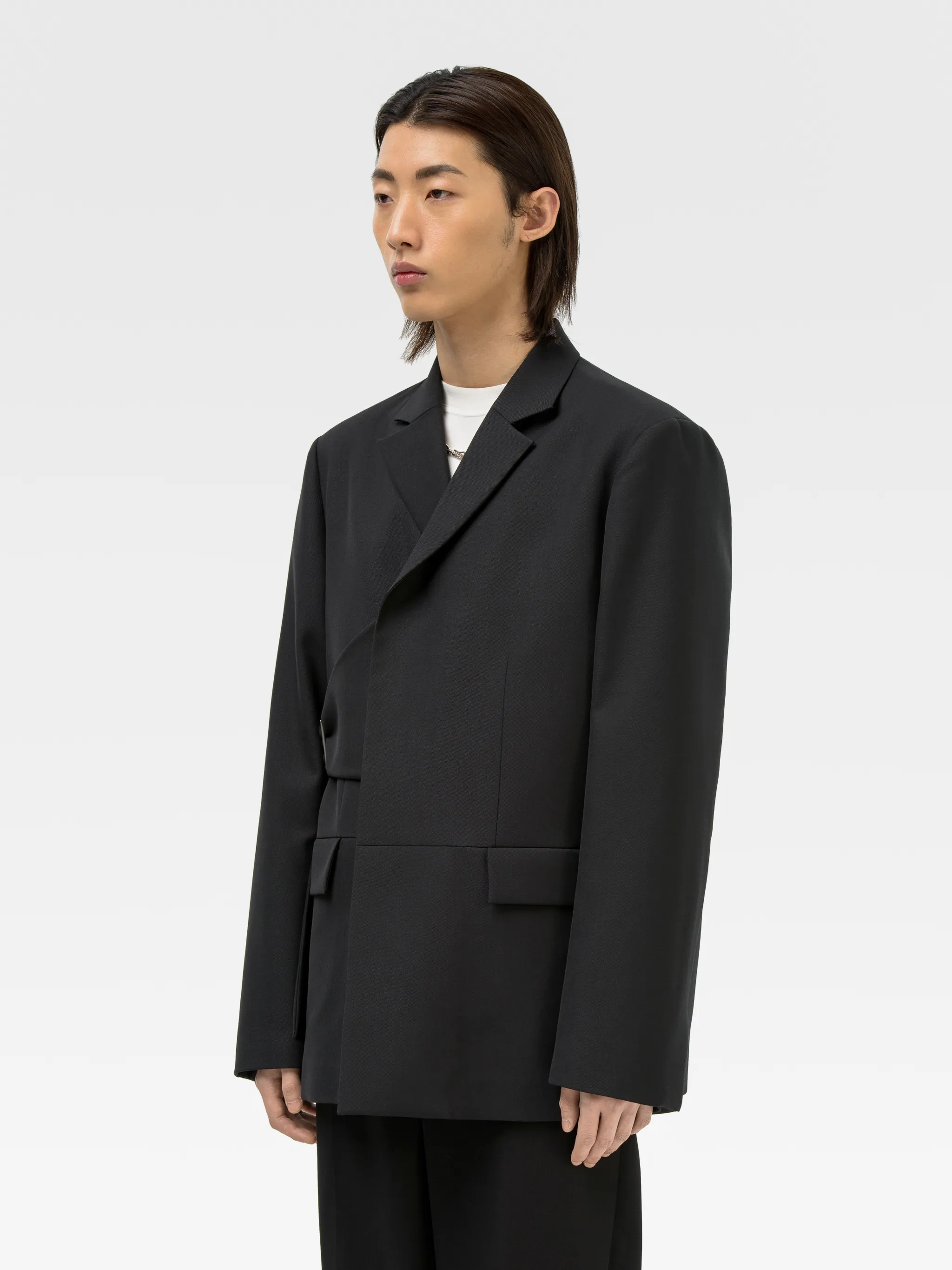 BELTED JACKET