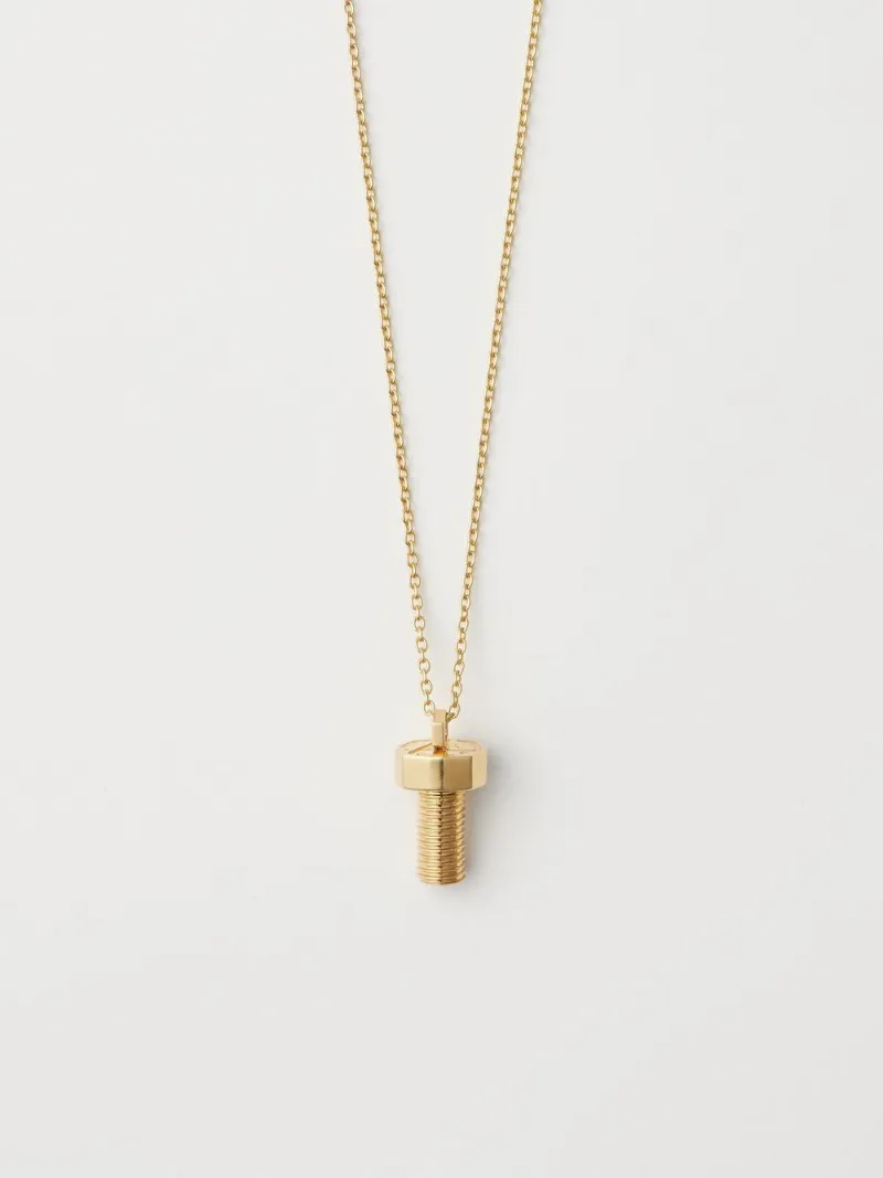 BOLT-CHARM NECKLACE 925
