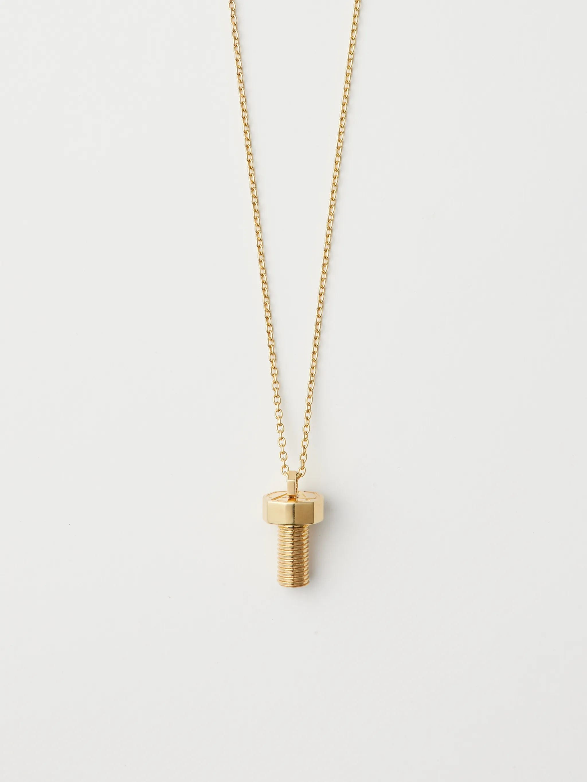 BOLT CHARM NECKLACE 925