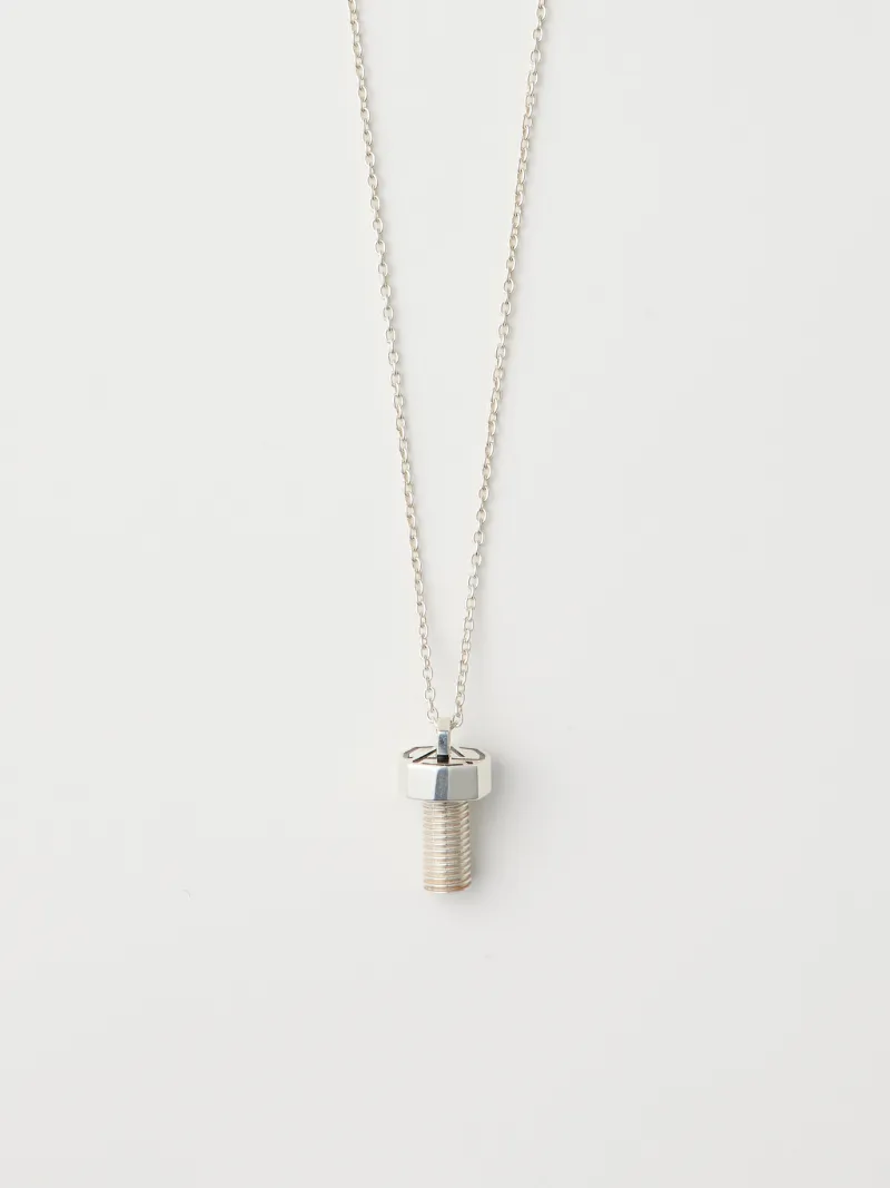 BOLT CHARM NECKLACE 925