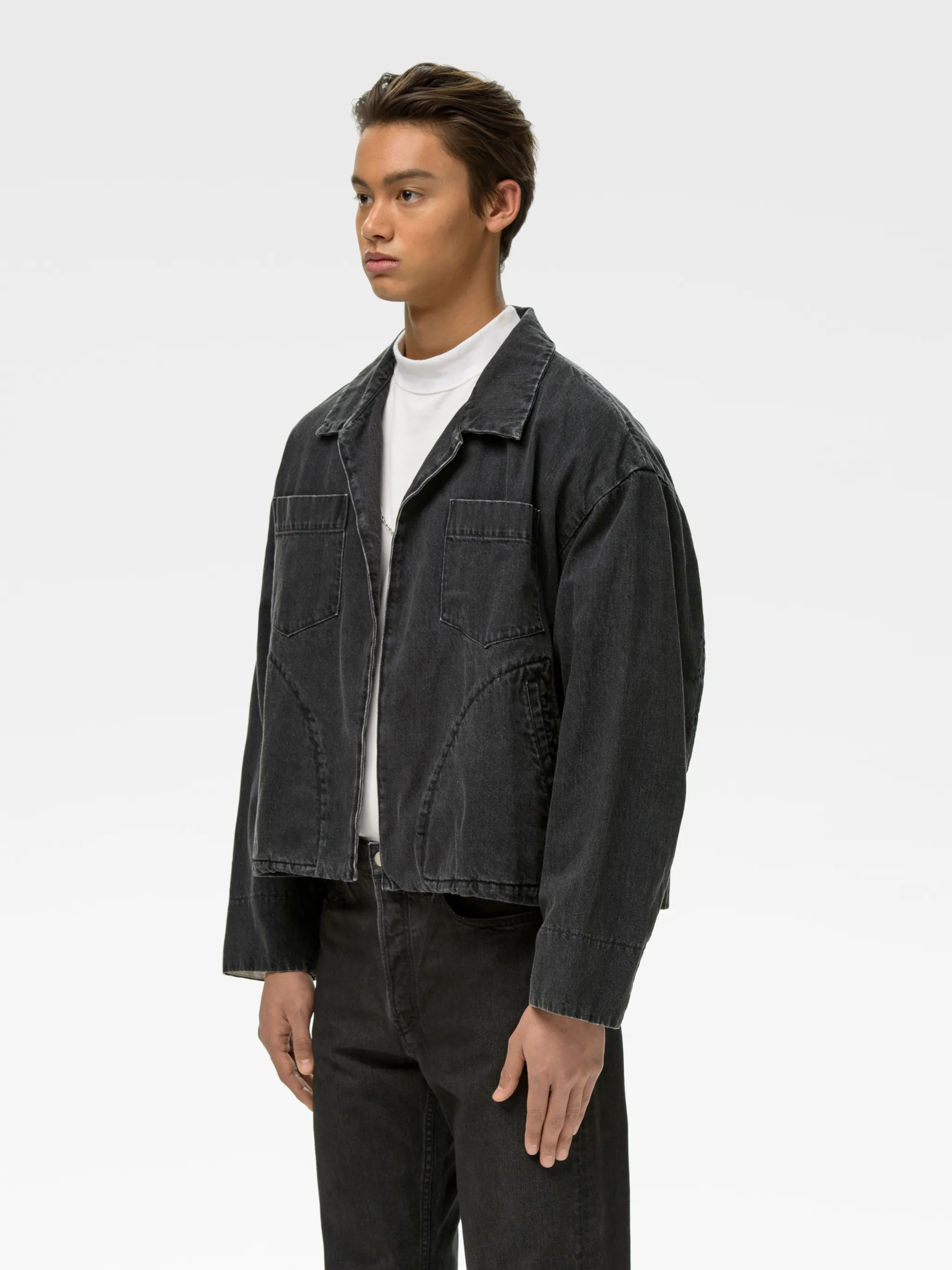BOXY DENIM JACKET