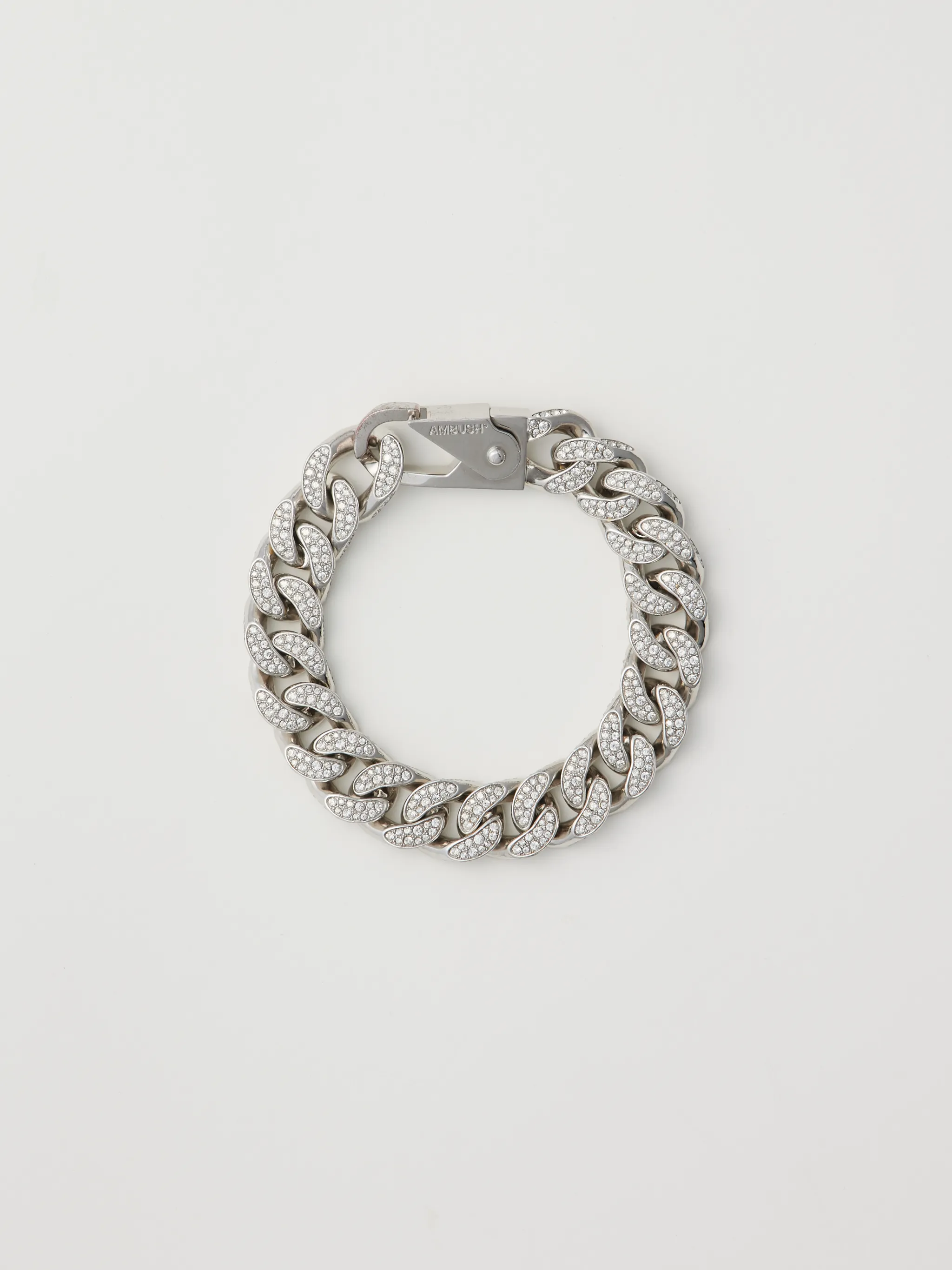 CARABINER PAVE CLASSIC CHAIN BRACELET