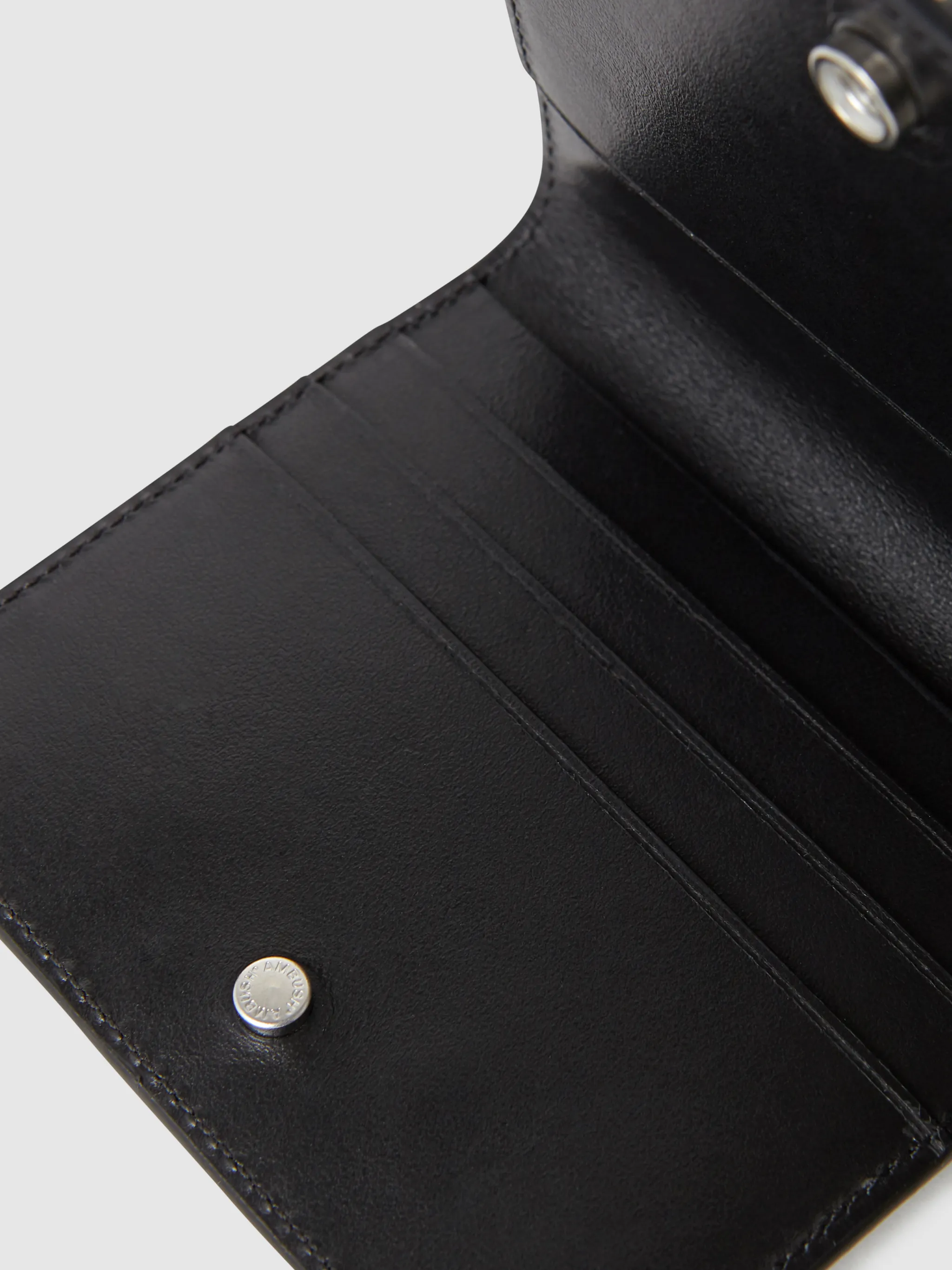 CARD WALLET ON LEATHER STRAP