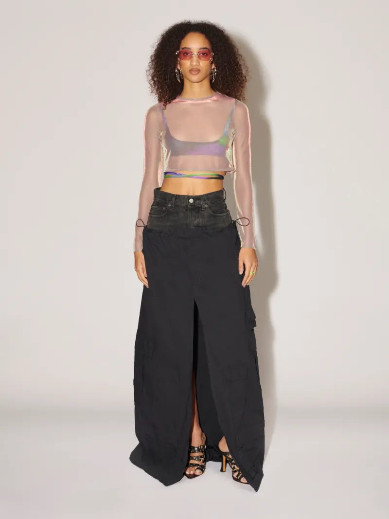 CARGO MAXI SKIRT