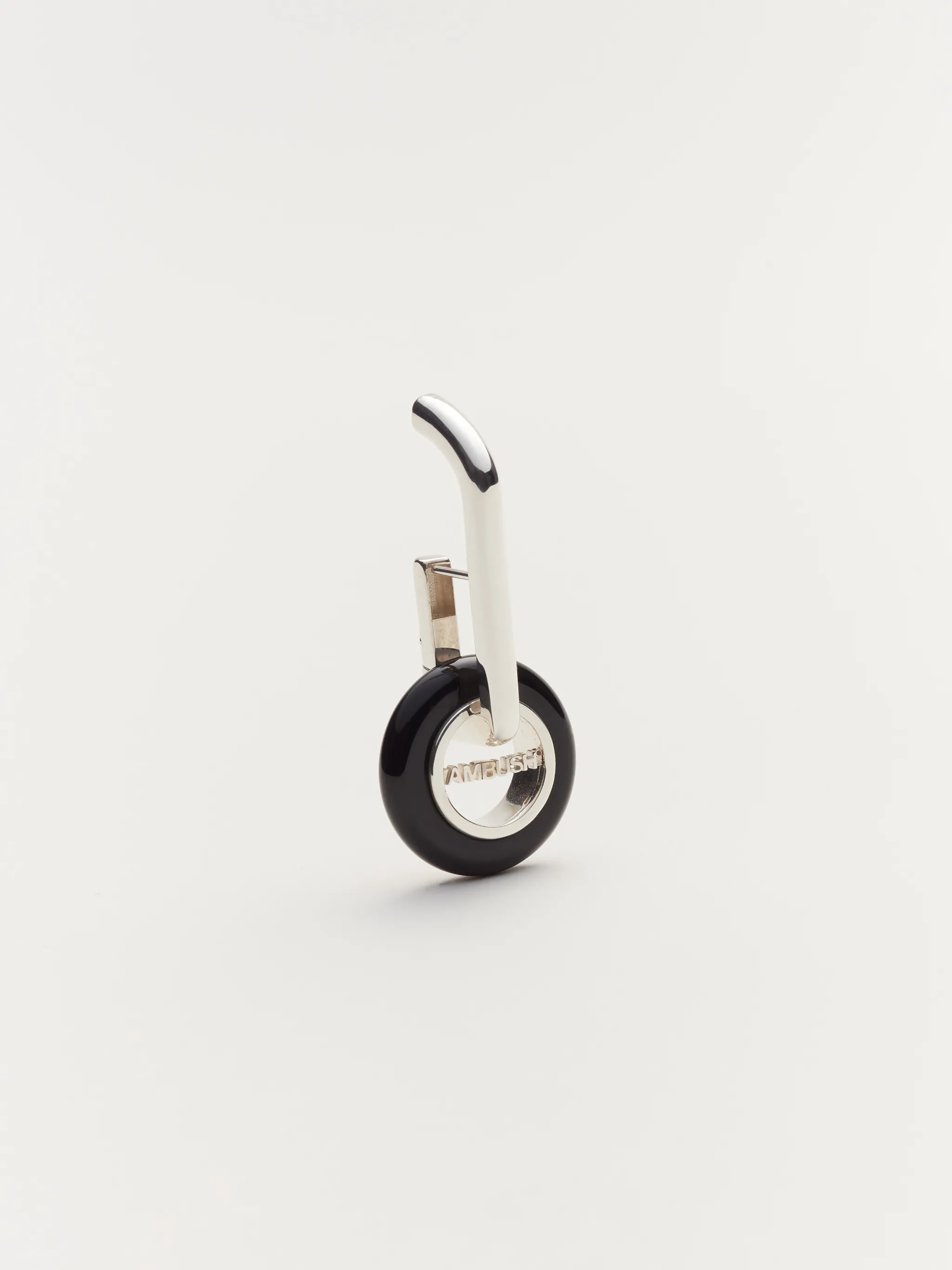 CARVED STONES CHARM EARRING