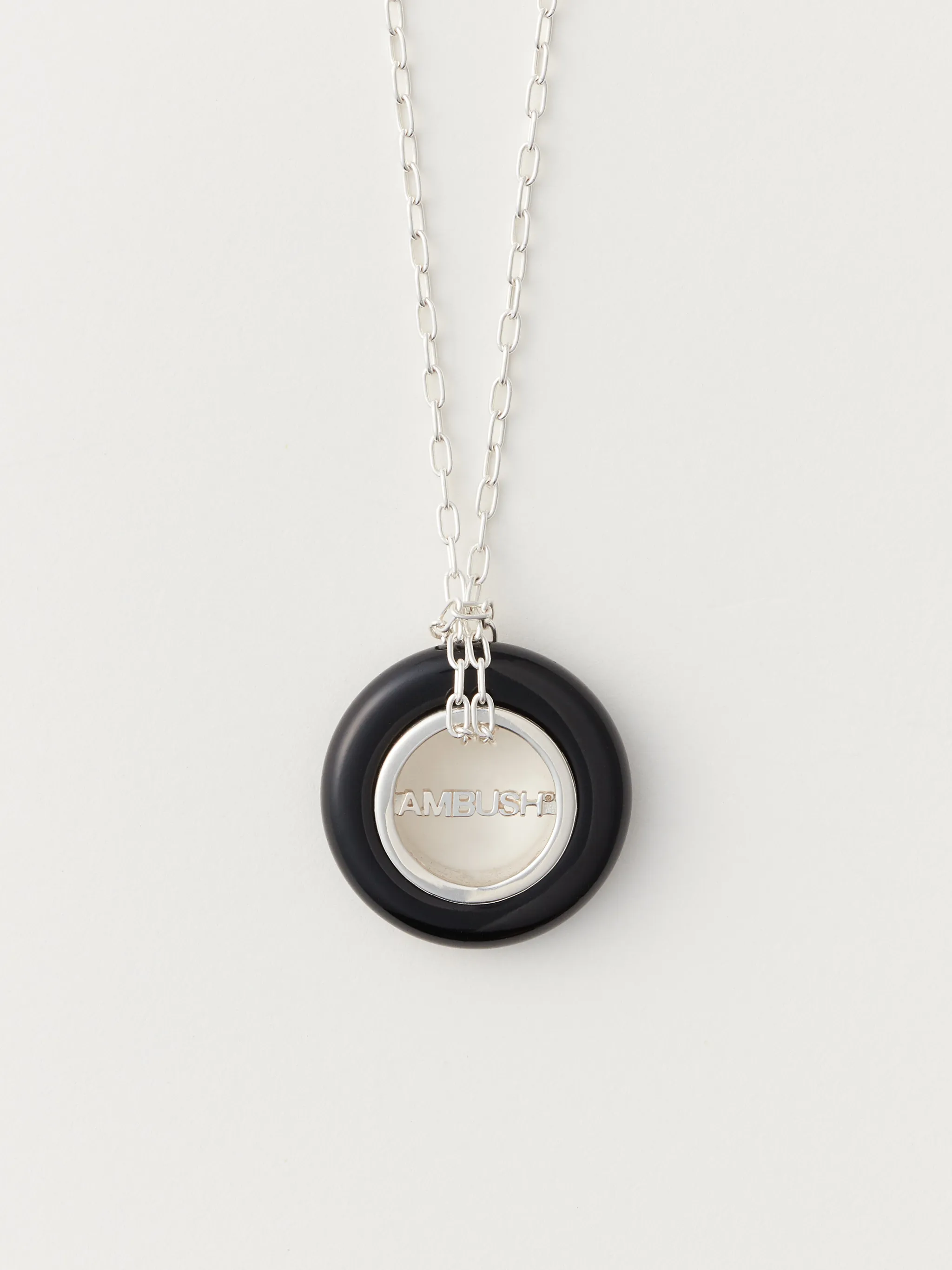 CARVED STONES CHARM NECKLACE