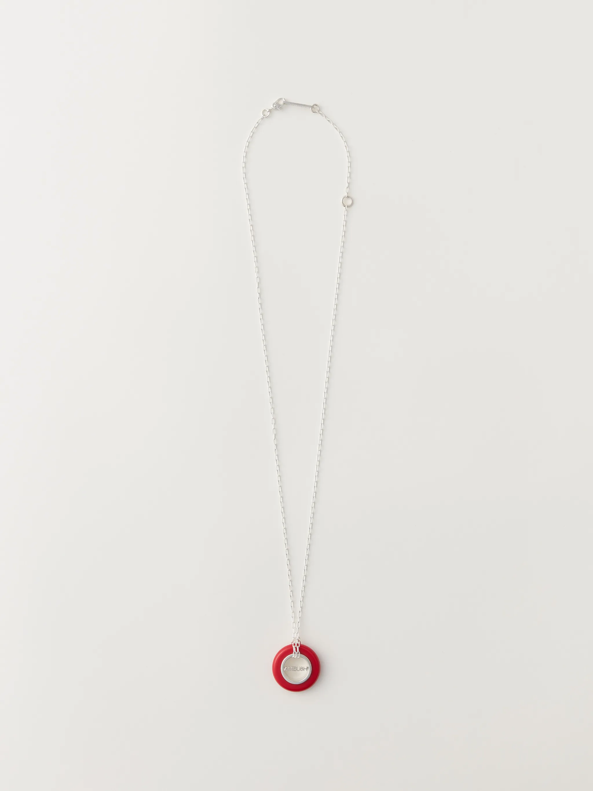 CARVED STONES CHARM NECKLACE