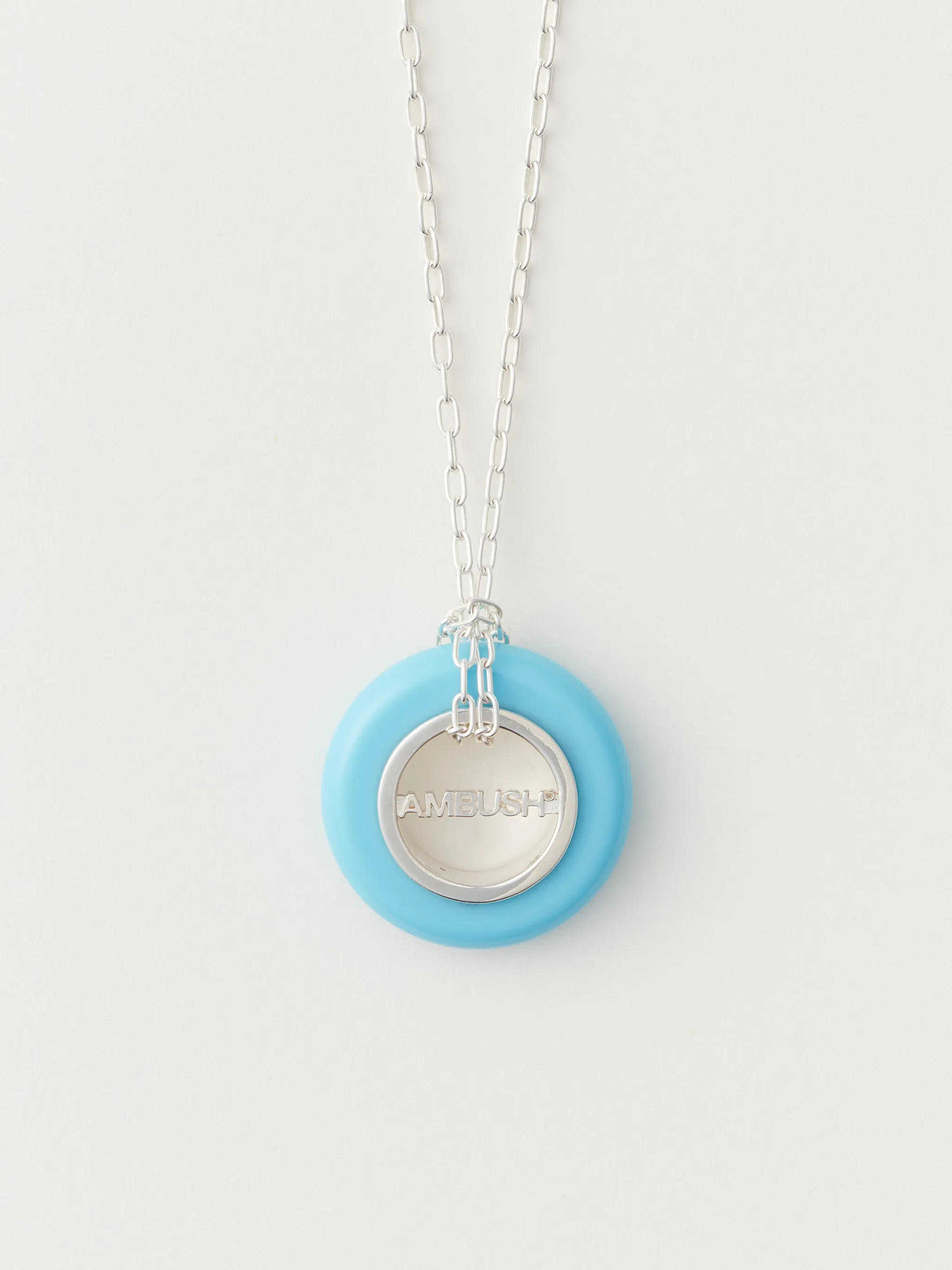 CARVED STONES CHARM NECKLACE
