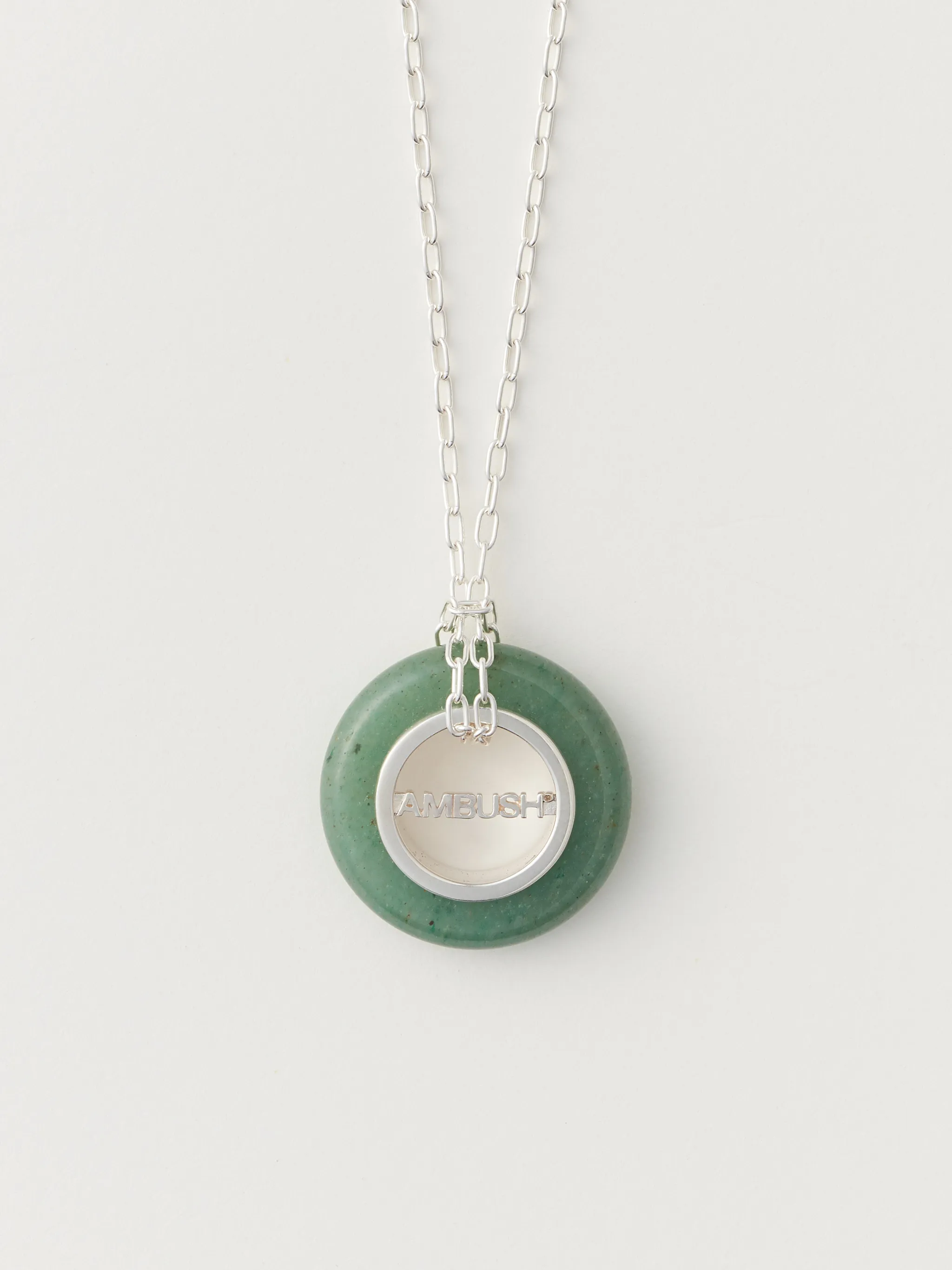 CARVED STONES CHARM NECKLACE
